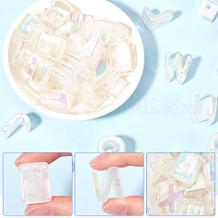 50 шт. непрозрачные переливающиеся радужные акриловые бусины OACR-SP0001-29A