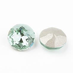 Dos et dos pointés cabochons en verre strass k9&nbsp;RGLA-J012-8mm-361