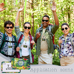 50 шт. бумажная карточка с именем&nbsp;AJEW-PH0008-11