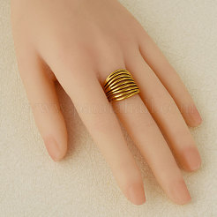 Геометрические многослойные регулируемые кольца-манжеты из нержавеющей стали 304 для женщин&nbsp;PC6730-2