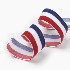 3 цветная односторонняя бархатная лента OCOR-F009-R002-19mm