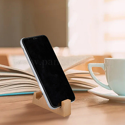 Supports de téléphone portable en bois&nbsp;DJEW-WH0038-97