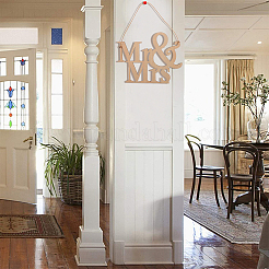 Украшения из дерева WOOD-CN0001-007