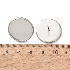 201 supports de boucles d'oreilles en acier inoxydable&nbsp;SA-CBAB174-01P-D