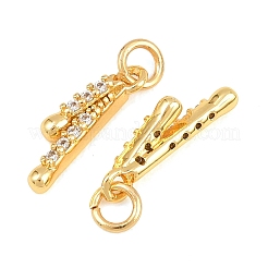Латунные микро проложить кубического циркония подвески&nbsp;KK-F927-20G