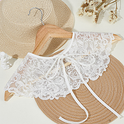 Съемные женские воротники с вышивкой из полиэстера&nbsp;DJ-PW-WG59603-01