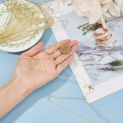 20 шт. мини-вешалка для одежды из железа AJEW-FH0004-81A