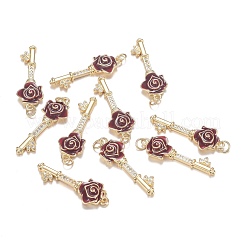 Кулоны из латуни с прозрачным фианитом&nbsp;ZIRC-F120-088G