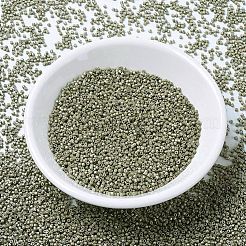 MIYUKIデリカビーズ  シリンダー  日本製シードビーズ  11/0  （db1170)亜鉛メッキマットアロエ  1.3x1.6mm  穴：0.8mm  約20000個/袋  100 G /袋&nbsp;SEED-J020-DB1170