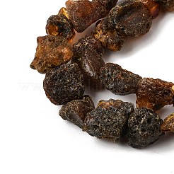 Brins de perles d'ambre naturelles brutes&nbsp;GG-CBAC13F-D01-01