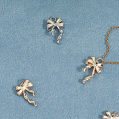 12шт 2 цвета латунные подвески KK-BBC0020-25