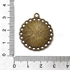 Сеттинги для кулона ( кабошона ) тибетского стиля TIBE-21668-AB-NR