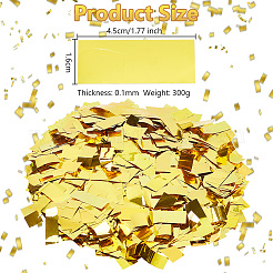 300 g Seidenaluminium-Tischdekoration für Hochzeitsfeiern&nbsp;DIY-OC0012-44A