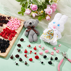 Треугольные пластиковые куклы&nbsp;DIY-PH0031-69