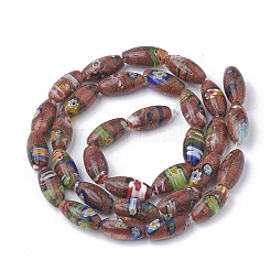 Ручной золотой песок бусины бисер нитей LAMP-T005-16