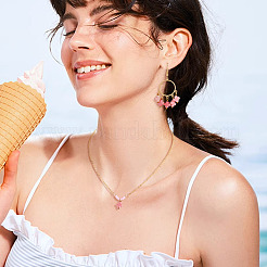 42 шт. подвески-крестики из окрашенного синтетического коралла&nbsp;PALLOY-TAC0212