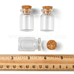 24шт стеклянная банка контейнеры для бисера CON-FS0001-04