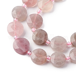 Природного розового кварца нитей бисера G-C116-A174-01