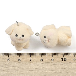 Кулоны из флокированной смолы&nbsp;FIND-A052-07C