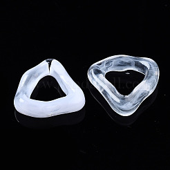 Transparentem Acryl Verknüpfung Ringe&nbsp;LS-OACR-N008-48