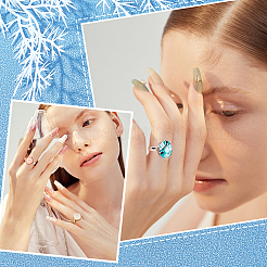 36 шт. 9 латунных регулируемых кольца&nbsp;KK-PH0004-02