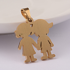 Подвески Lover из нержавеющей стали 304 с ионным покрытием (IP) STAS-M245-03G