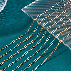 Плоские цепочки из нержавеющей стали 304 CHS-WH0001-06-1