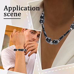 200 шт. 2 стиля крашеных бусин из натурального дерева&nbsp;WOOD-PA0001-29A