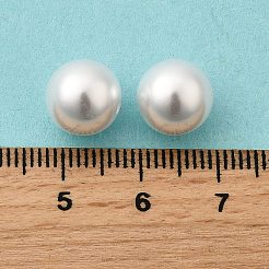 Пластиковые жемчужные бисера&nbsp;PEAR-H020-01I