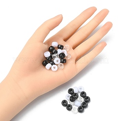 600шт 3 цвета акриловые европейские бусины DIY-YW0006-78