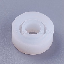 Transparente DIY Ring Silikonformen&nbsp;DIY-WH0128-03B