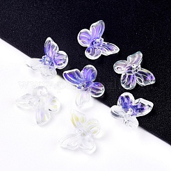 Гальванические стеклянные бусины&nbsp;EGLA-E059-E06