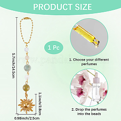 Подвески из натуральных камней&nbsp;HJEW-WH20019-01G