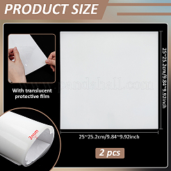 Láminas de silicona autoadhesivas&nbsp;DIY-WH0349-407G-02
