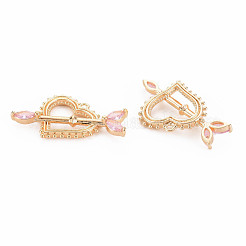 Латунные микро проложить кубического циркония подвески&nbsp;KK-S364-274D