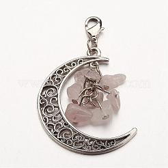 Природных драгоценных камней крупные кулоны HJEW-JM00229