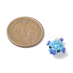 Подвески-пуховики из стеклянных бусин PALLOY-MZ01121-01