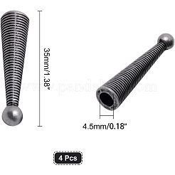 4 шт. наконечники для шнура из цинкового сплава FIND-CA0003-94