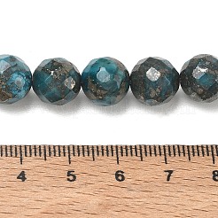 Chapelets de perles de pyrite naturelle &nbsp;G-K181-K02