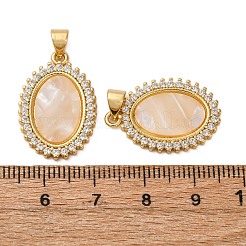 Латунные микро проложить кубического циркония подвески&nbsp;KK-D390-11G