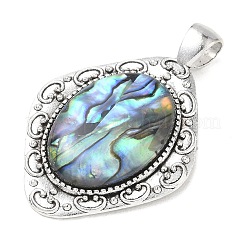 Natur Paua Muschel Anhänger&nbsp;SH-K001-01C
