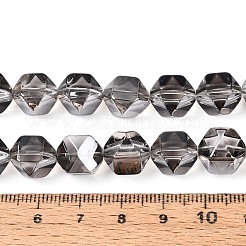 Стеклянные бусины с гальваническим покрытием &nbsp;EGLA-T021-21J