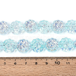 Гальванизируйте прозрачное стекло бисер нитей&nbsp;EGLA-N055-01