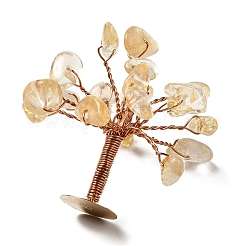 Украшения дисплея чипсов натурального цитрина&nbsp;G-Z016-13B