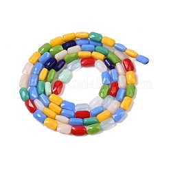 Непрозрачное стекло бисер нитей GLAA-Z018-A