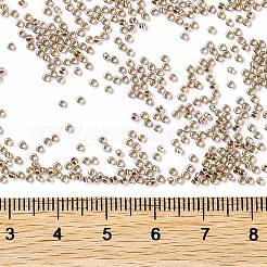TOHOラウンドシードビーズ  日本製シードビーズ  （994)つの金箔で裏打ちされたabクリスタル  15/0  1.5mm  穴：0.7mm  約3000PCS /ボトル  10 G /ボトル&nbsp;SEED-JPTR15-0994