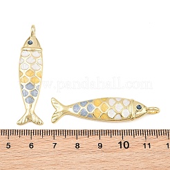 Ciondoli smaltato in ottone&nbsp;KK-CBA3297-05C-G08