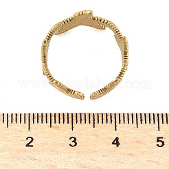 Bagues de manchette ouvertes en acier inoxydable 304 pour femmes&nbsp;LS-RJEW-U060-01A-G