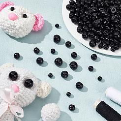 300 шт. 5 стильных пуговицы из искусственного жемчуга RESI-PH0002-13