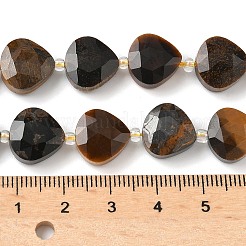 Природных тигровый глаз бисер нитей G-D316-A10
